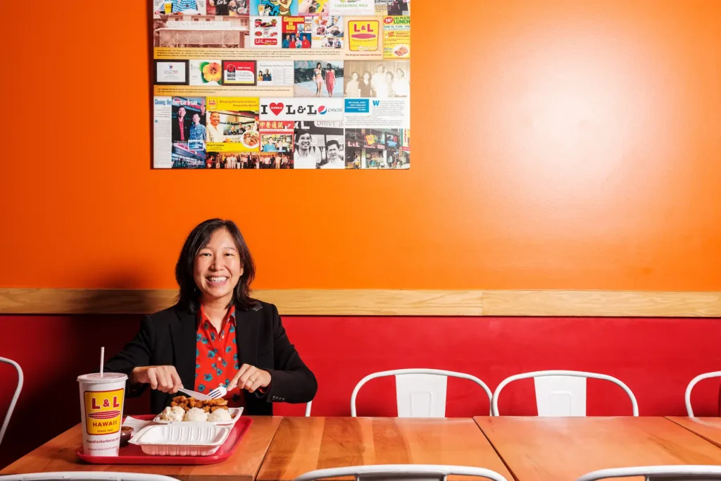 L&L Hawaiian Barbecue CEO Elisia Flores