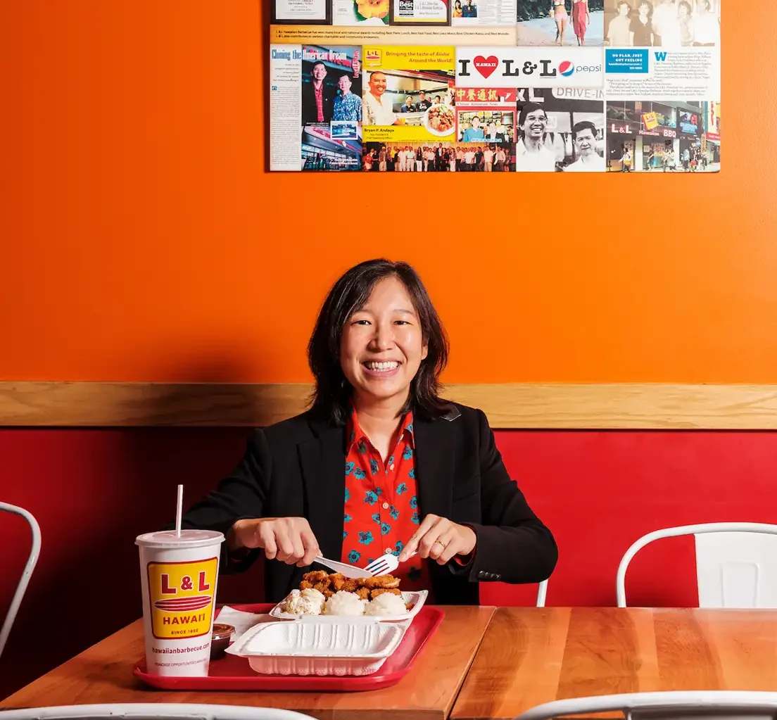 L&L Hawaiian Barbecue CEO Elisia Flores